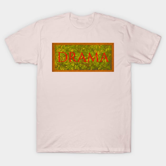 DRAMA painting retro vintage style T-Shirt by Tanguarts